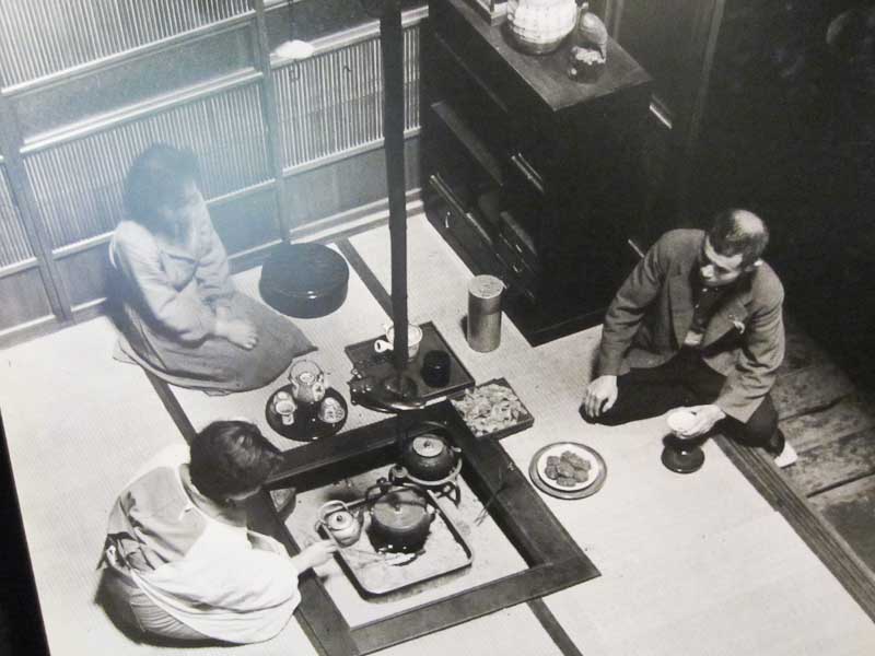 Historic information photo at Hida-no-Sato