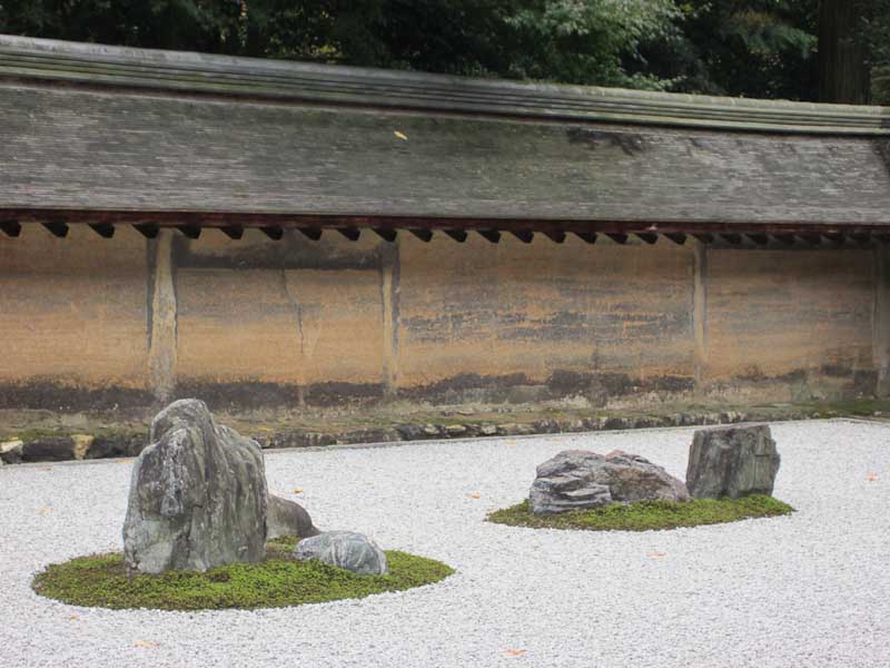Zen garden at Ryoanji Temple, Kyoto