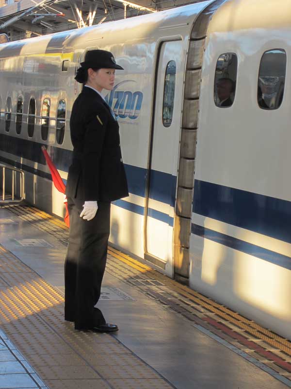 Shinkansen train controller