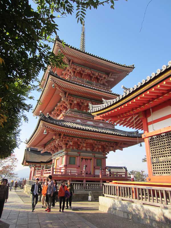 Pagoda at Kiyomizudera Temple, Kyoto
