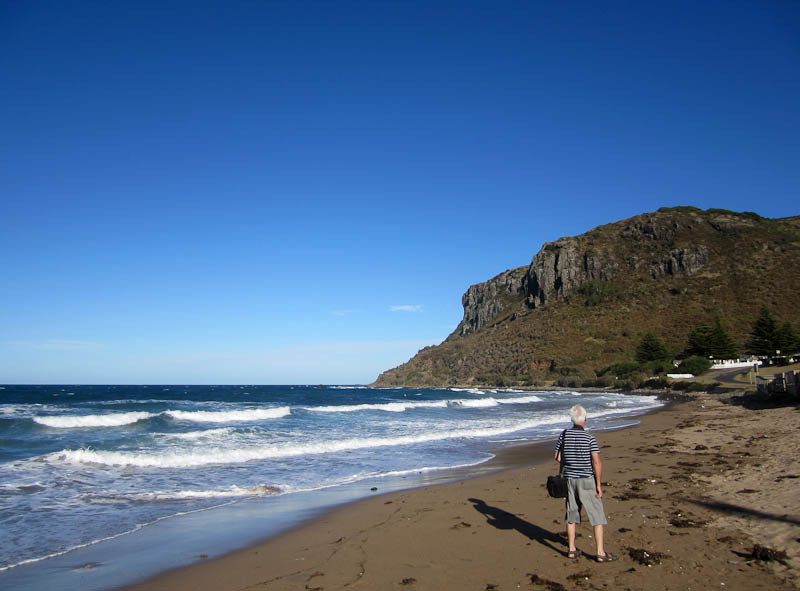 Stanley, beach below The Nut (2013)