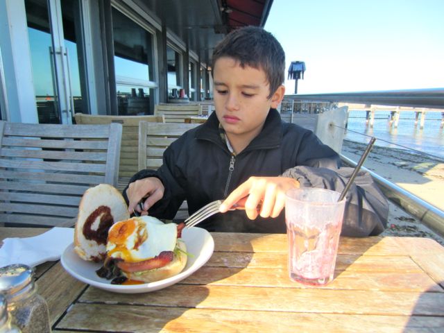 Tucking in