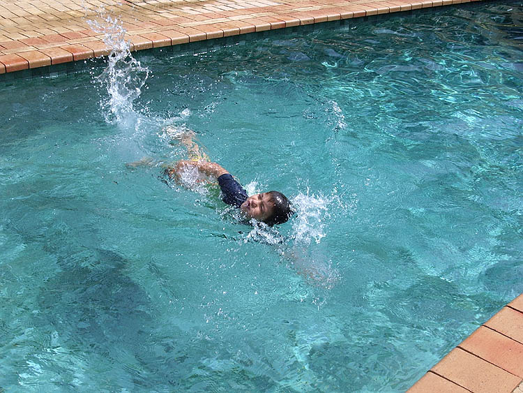 Ace swimmer