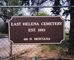 East Helena Montana, Family Buried