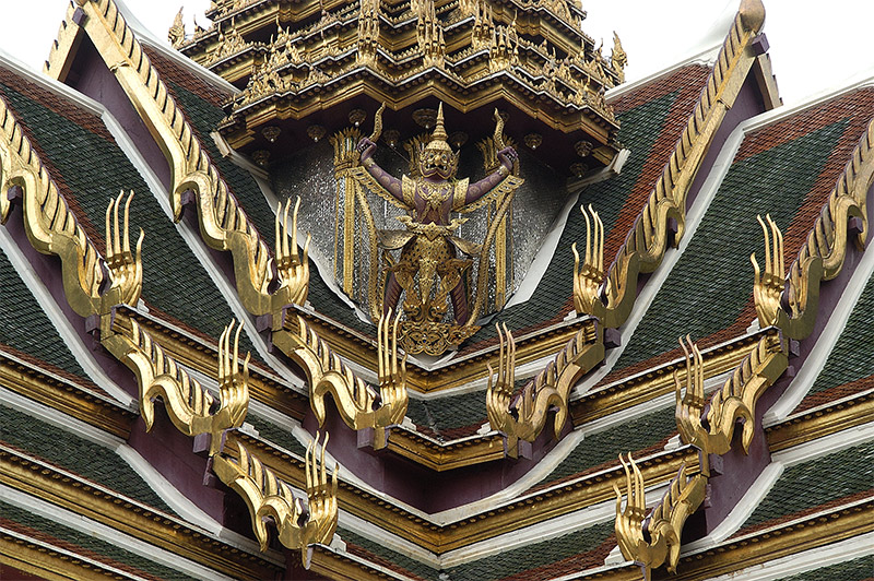 roof tops - royal palace