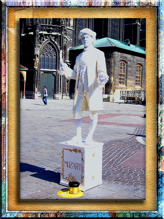 Mozart, I Guess Indeed ! Vienna, Austria