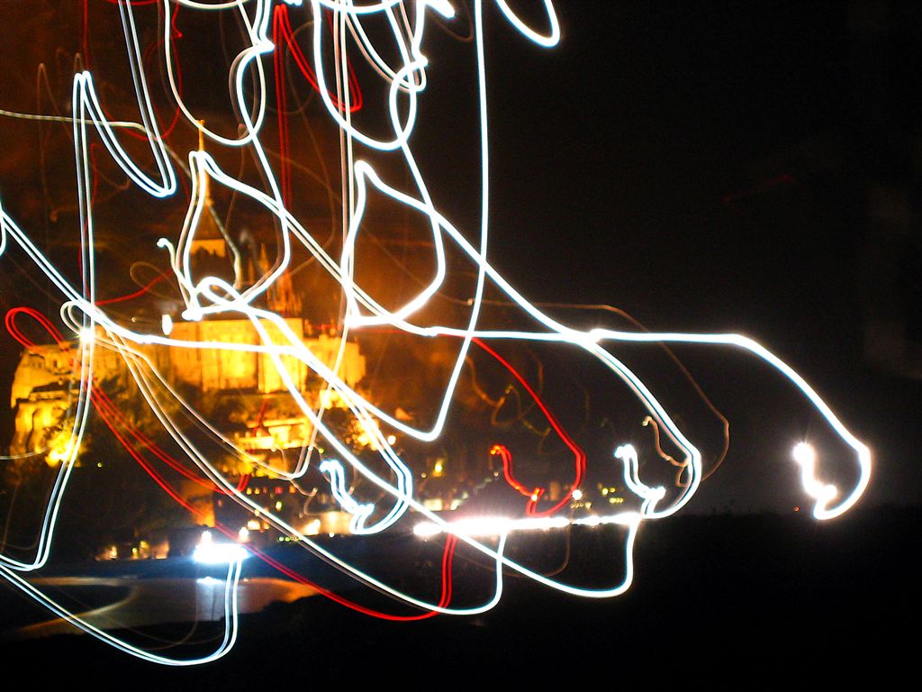 St. Michel By Night... After Bottle Of Bordeaux !!!