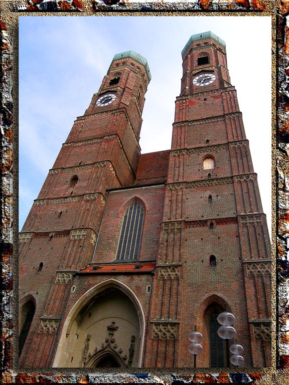 Towers Of Frauenkirche, Munchen