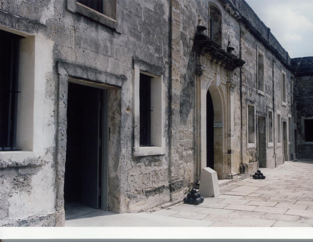 Fort in St Augustine, Florida