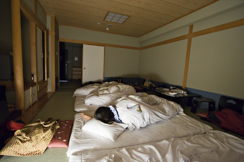 Late night at the Ryokan