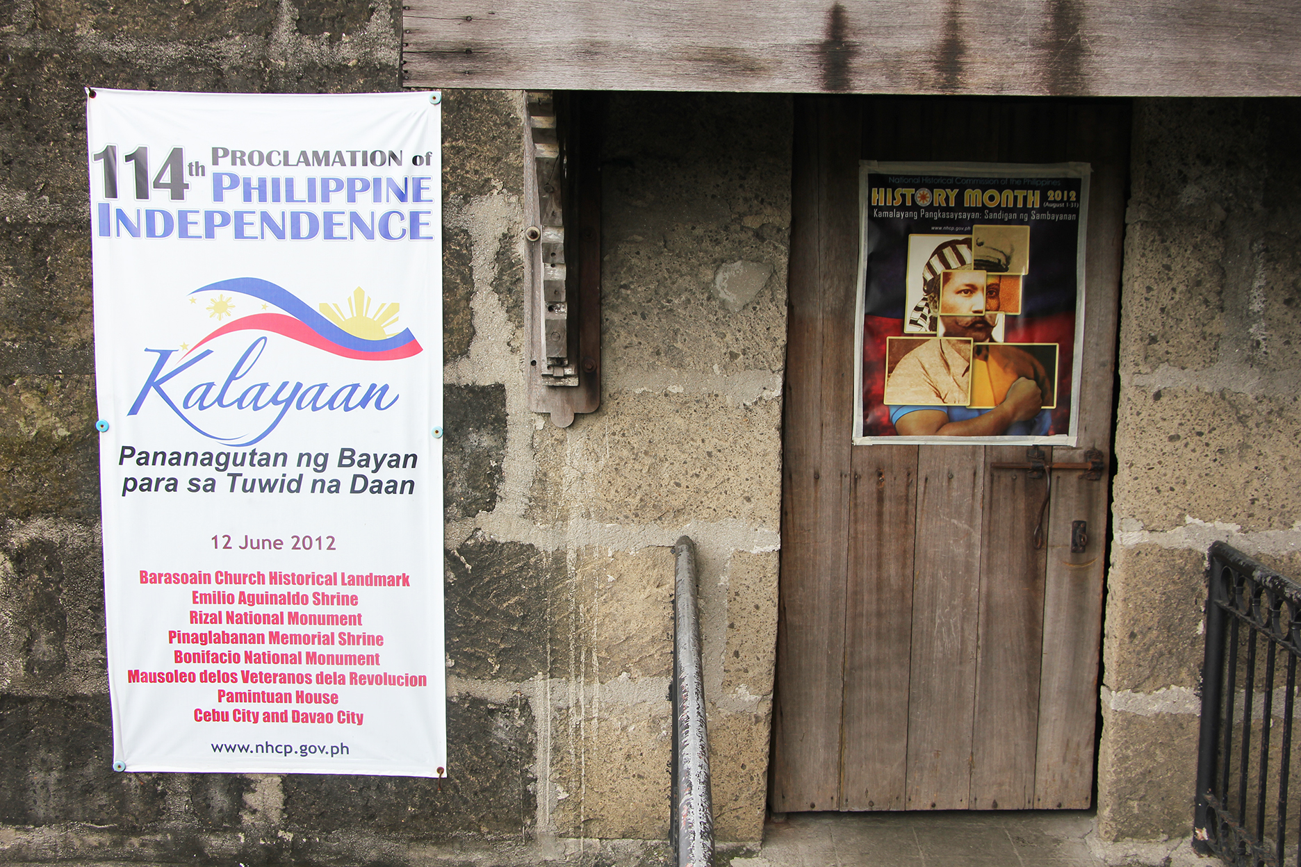 Sign for the 114th Proclamation of Philippine Independence.