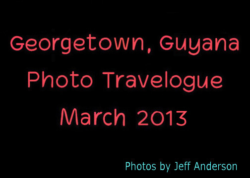 Georgetown, Guyana cover page.