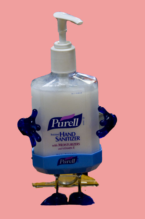 Minibeasts  - clean hands after touching