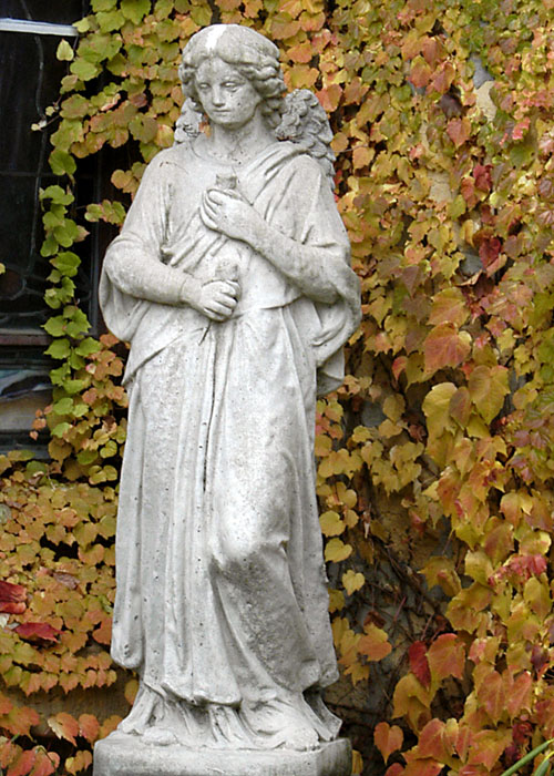 angel in garden