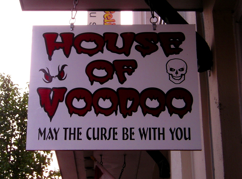 One stop shopping for all your voodoo needs