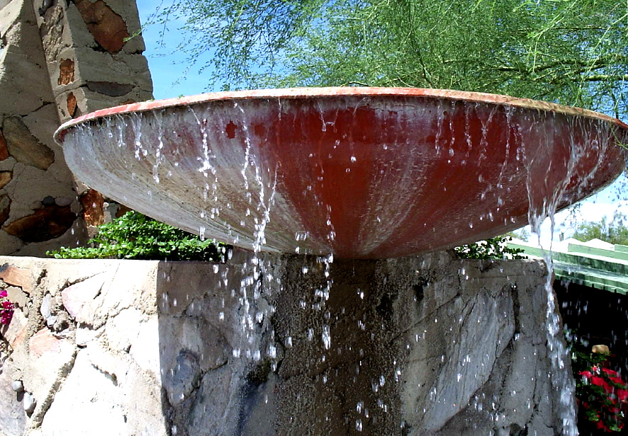 Taliesen West fountain