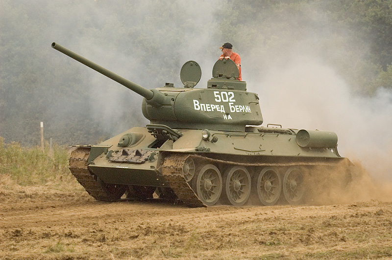 1940s Soviet T34 Medium Tank