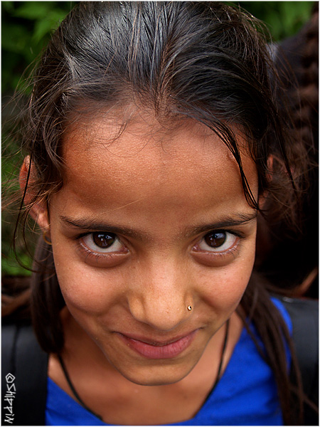 Girl in Brahmor, Chamba Valley, Himachal Pradesh.