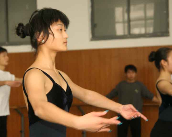 Elena Vasko's Ballet Class at Jiangnan University.