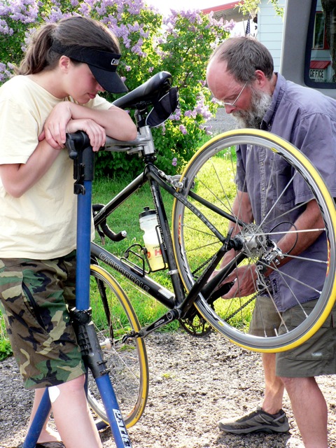 Don overhauls Beccas bottom bracket