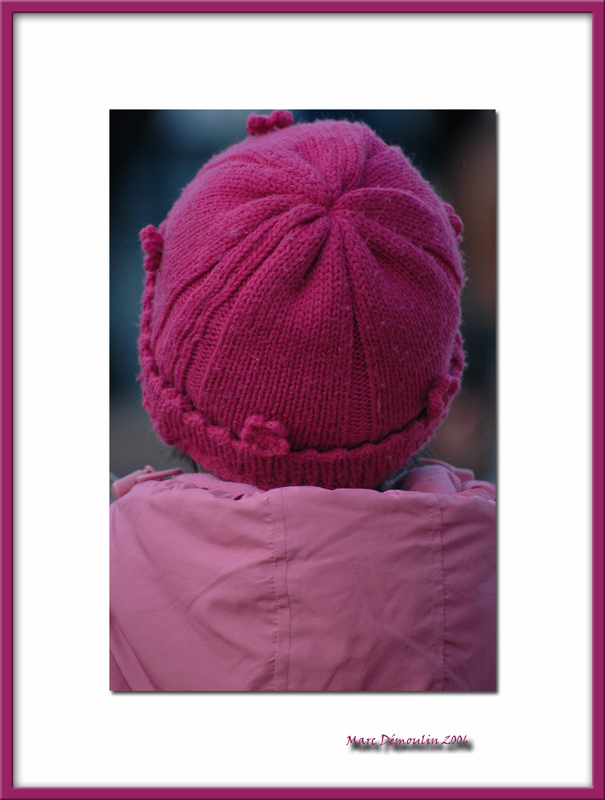 Pink bonnet, Vincennes