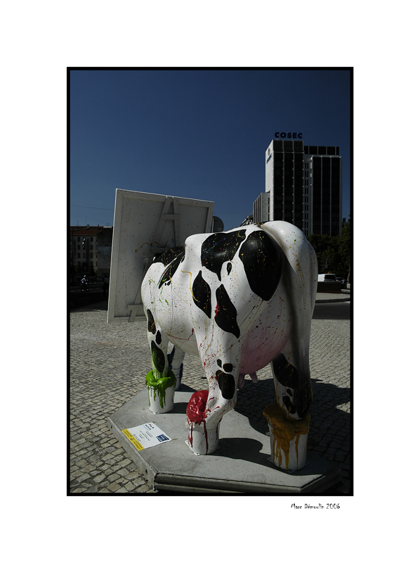 Lisboa, cows parade 2