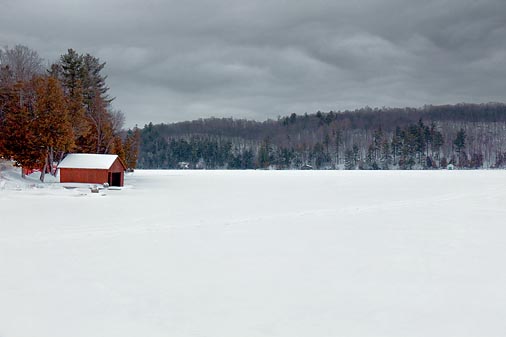 Frozen Meech Lake 20100117