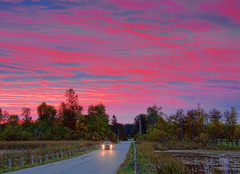 Sunrise On Roses Bridge Causeway 20100916