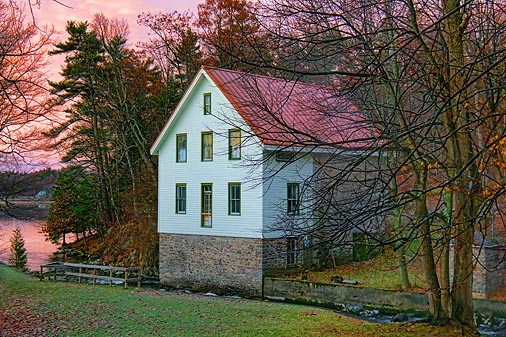 Chaffeys Mill At Sunrise 01180
