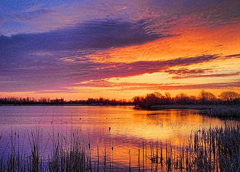 Rideau Canal Sunrise DSCF01088-90