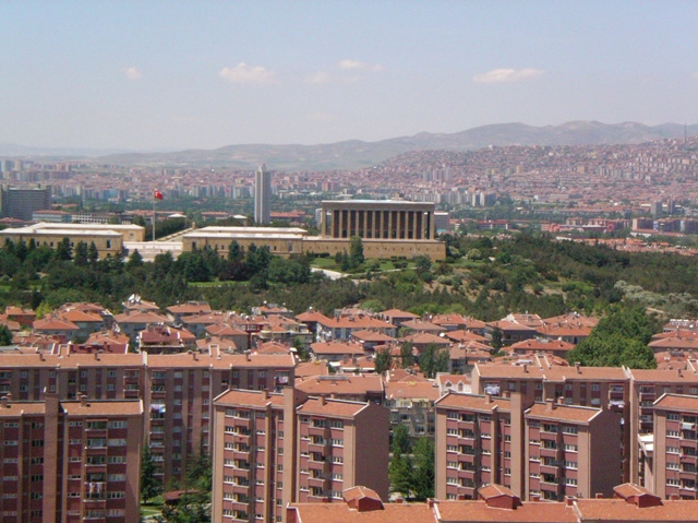 View from DPT building