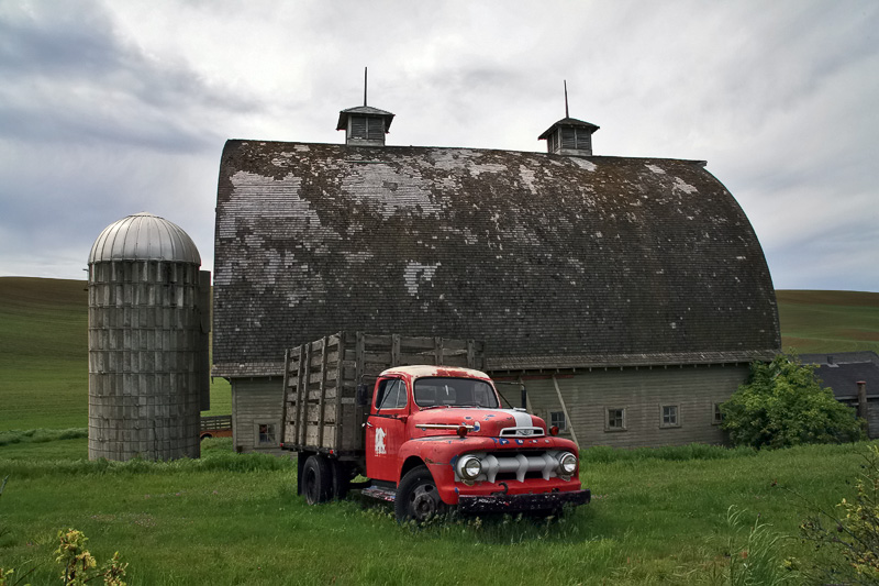 Red Ford Truck