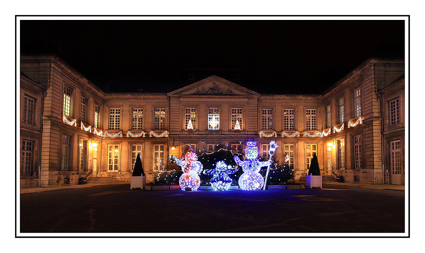 Htel de ville de Soissons . Nol 2007