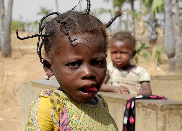 Girl in Burkina Faso