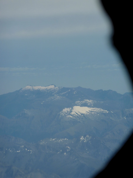 The close mountains into Queenstown