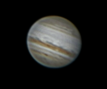 Jupiter rotation