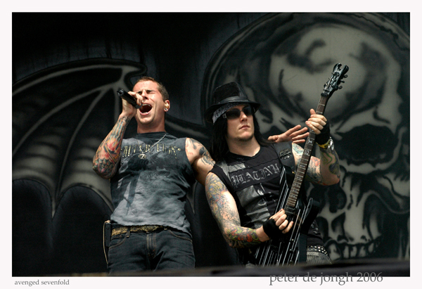 avenged sevenfold - graspop metalmeeting