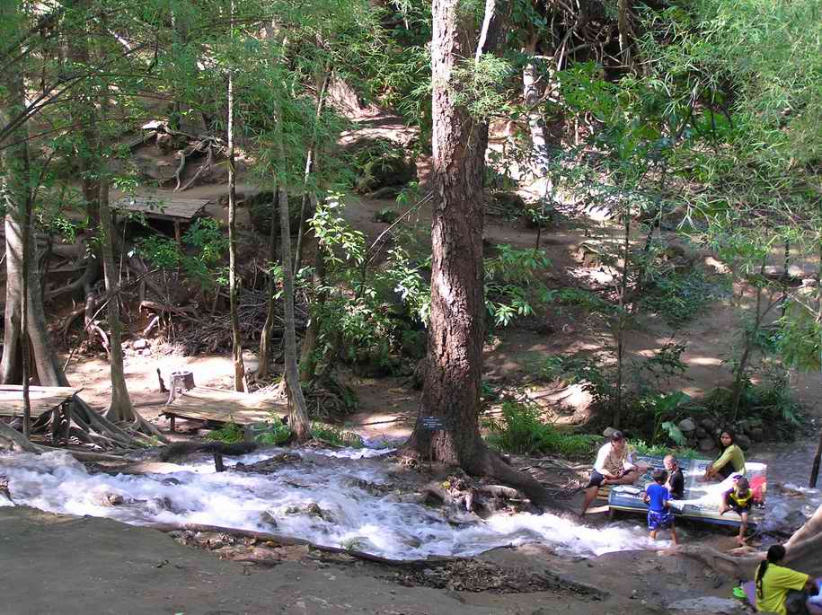 down stream