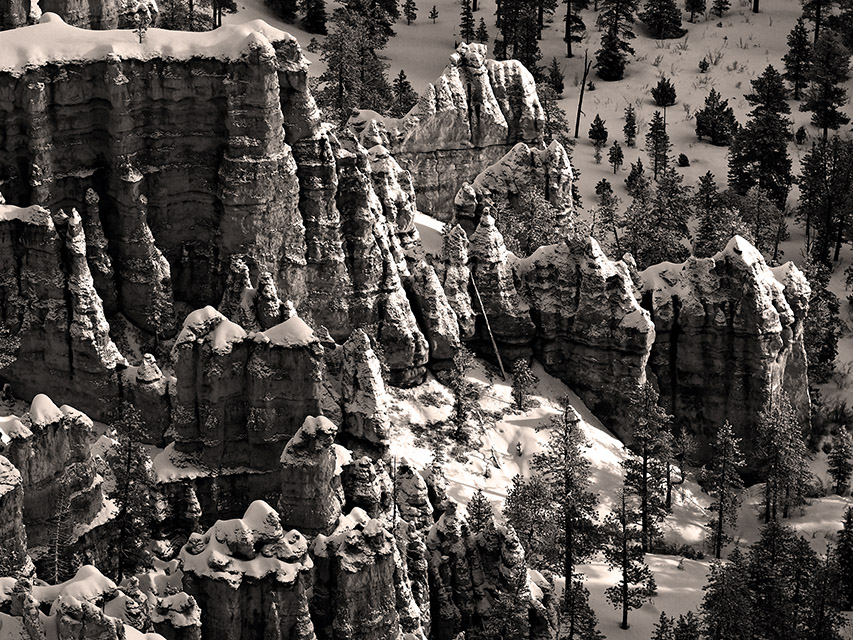 B&W Hoodoos