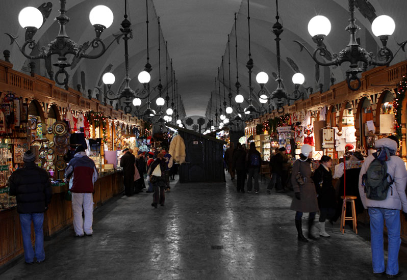 Cloth Hall bustle