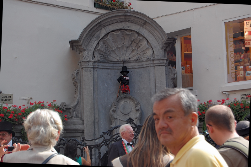 Manneken Pis fountain