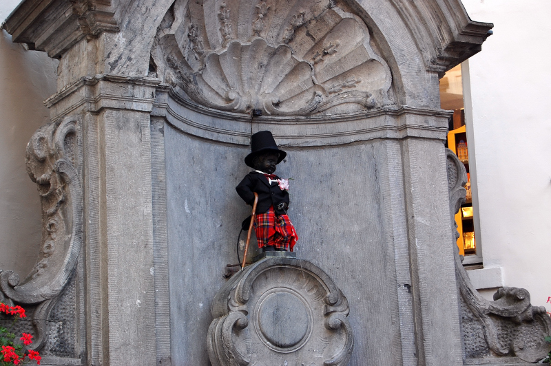 Manneken Pis fountain