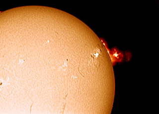 Low magnified flare