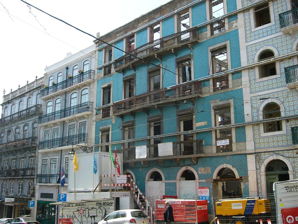 Huizen met Azulejos