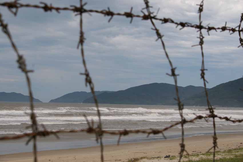 Beach between Hue and Da Nang