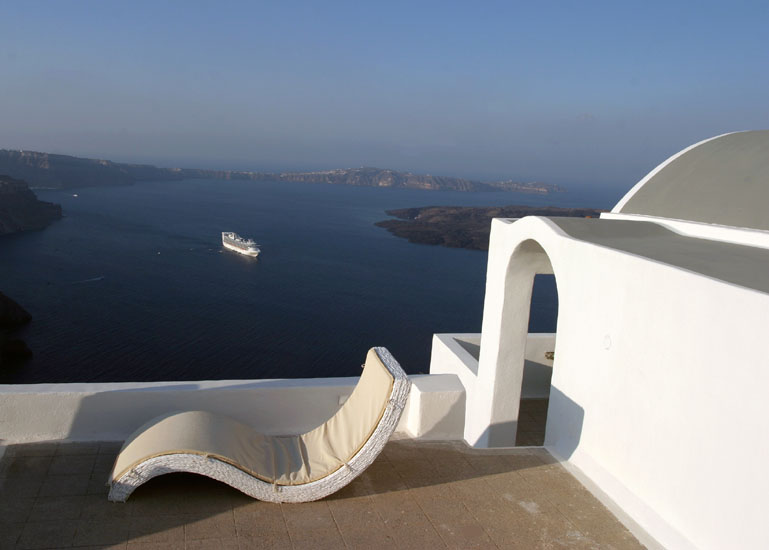 santorini nice view
