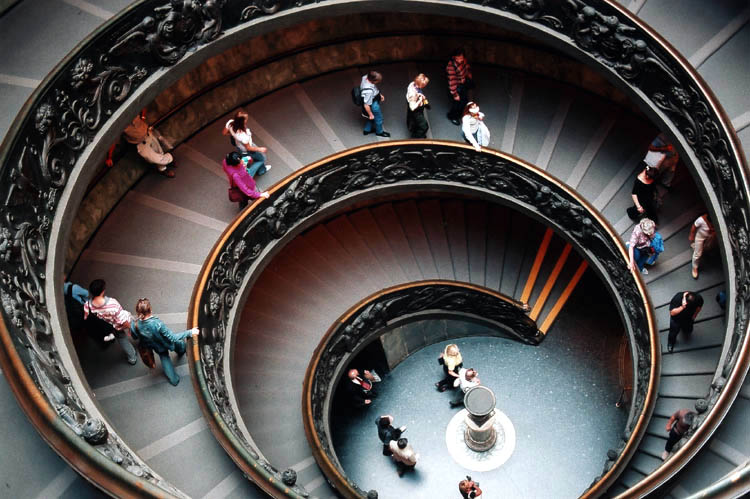 Vatican staircase