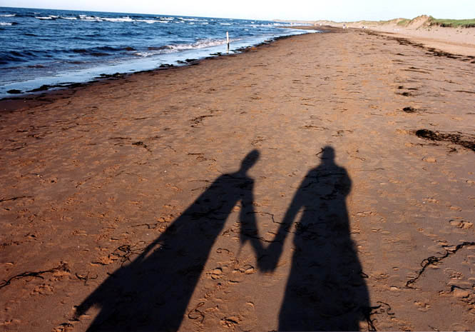 Romantic walk