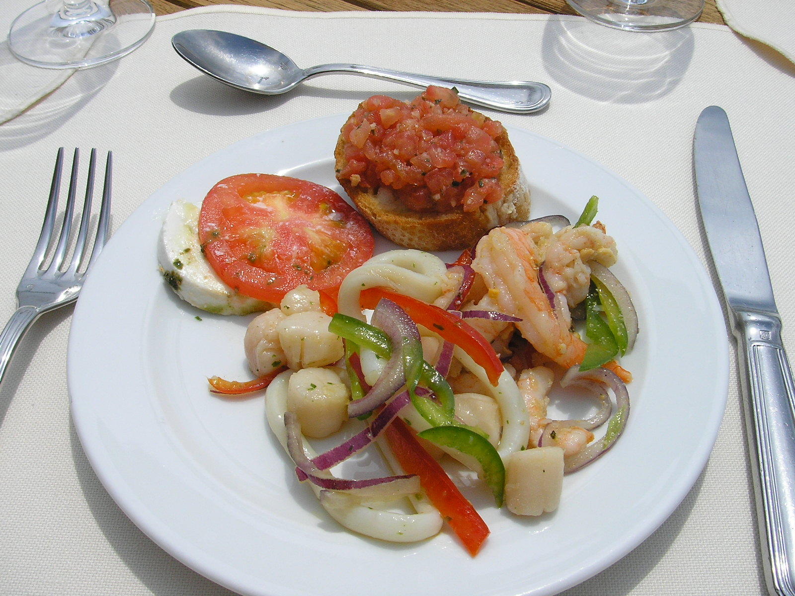 A great Mediterranean lunch
