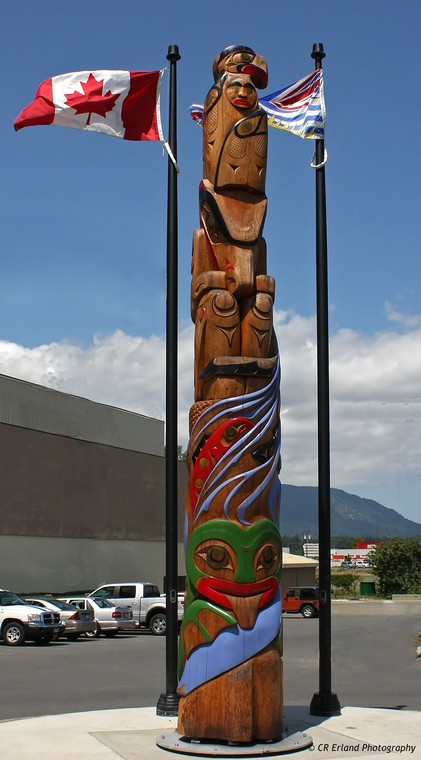 Cowichan 2008 Spirit Pole